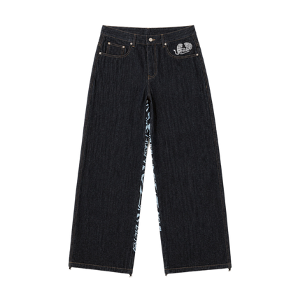 Selvedge tiger trinity denim